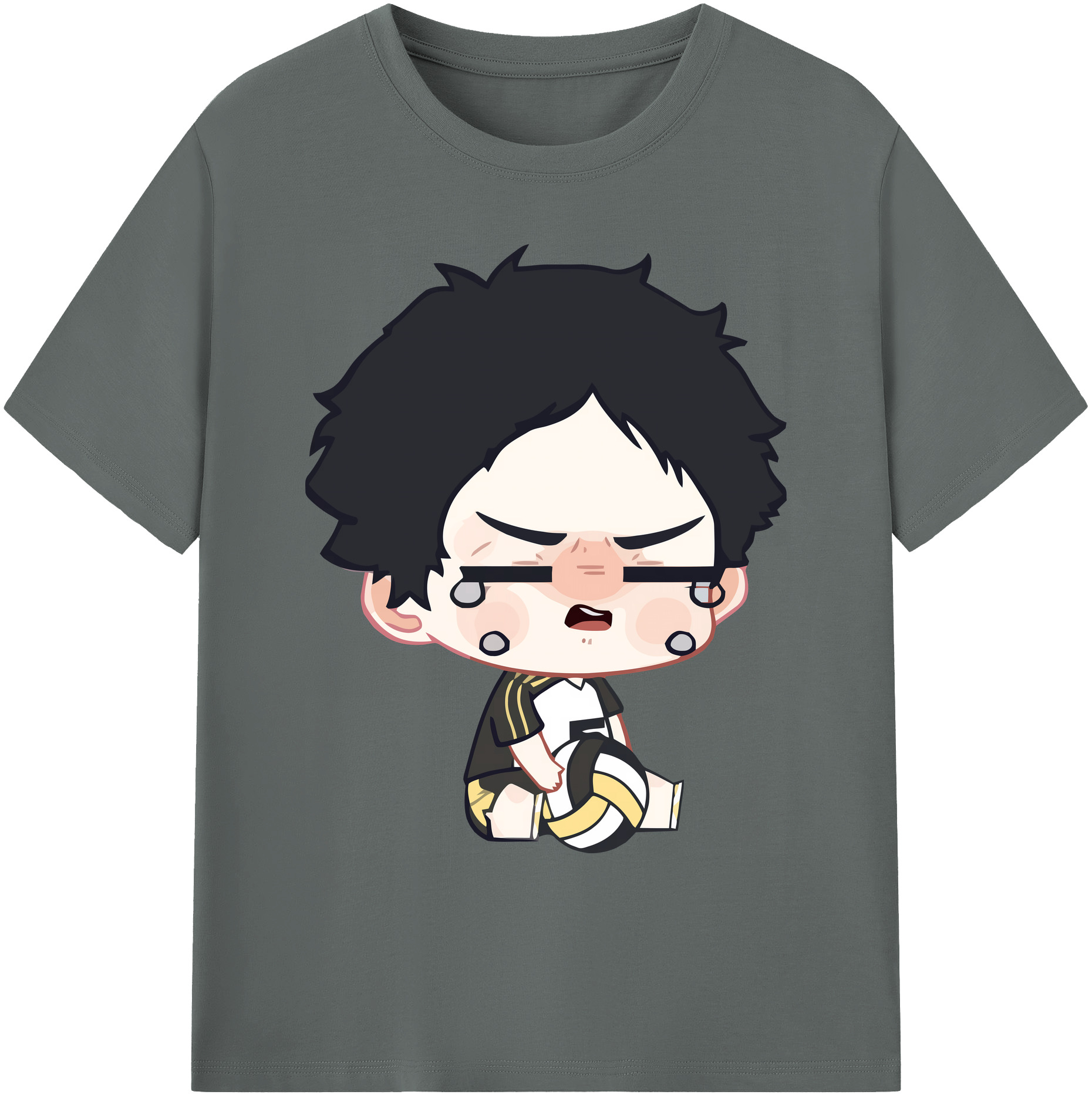 （画像用） ハイキュー!! Haikyu!! 綿100％ メンズ半袖Tシャツ｜肌触りやわらか＆通気性